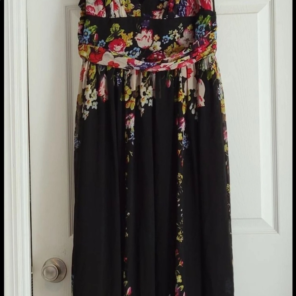 Floral maxi dress